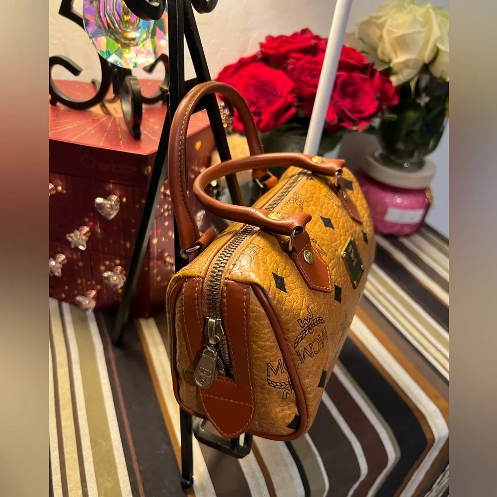 MCM Brown Leather Mini / Nano Handbag